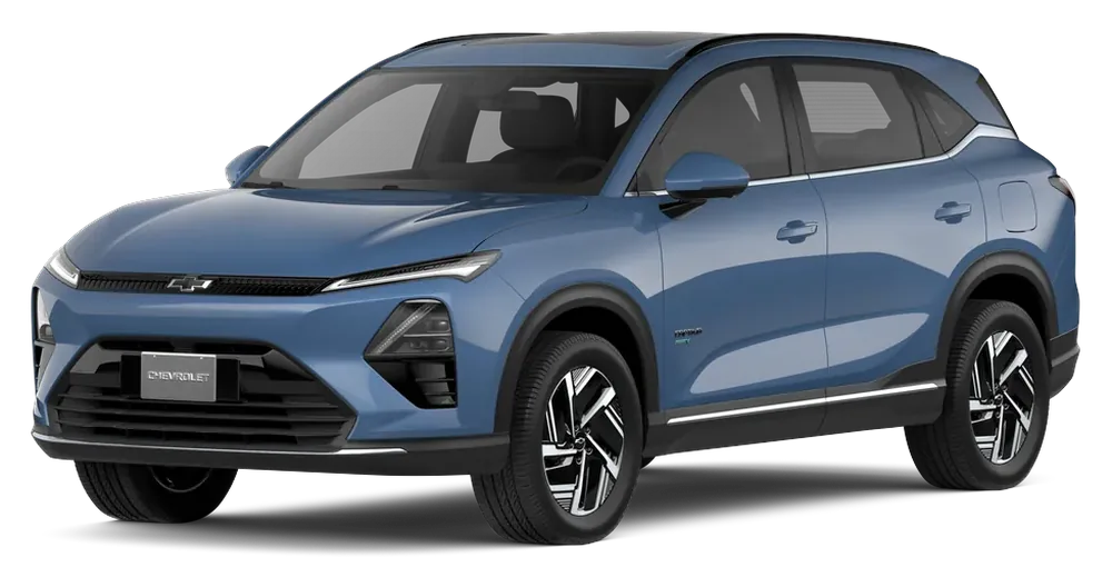 Chevrolet Captiva HEV, vista frontal en diagonal