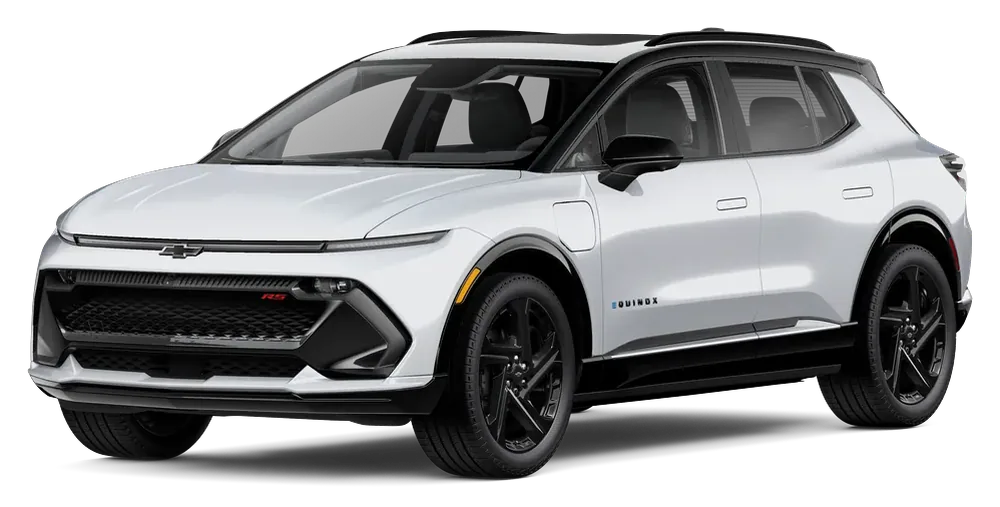 Chevrolet Equinox EV, vista frontal en diagonal
