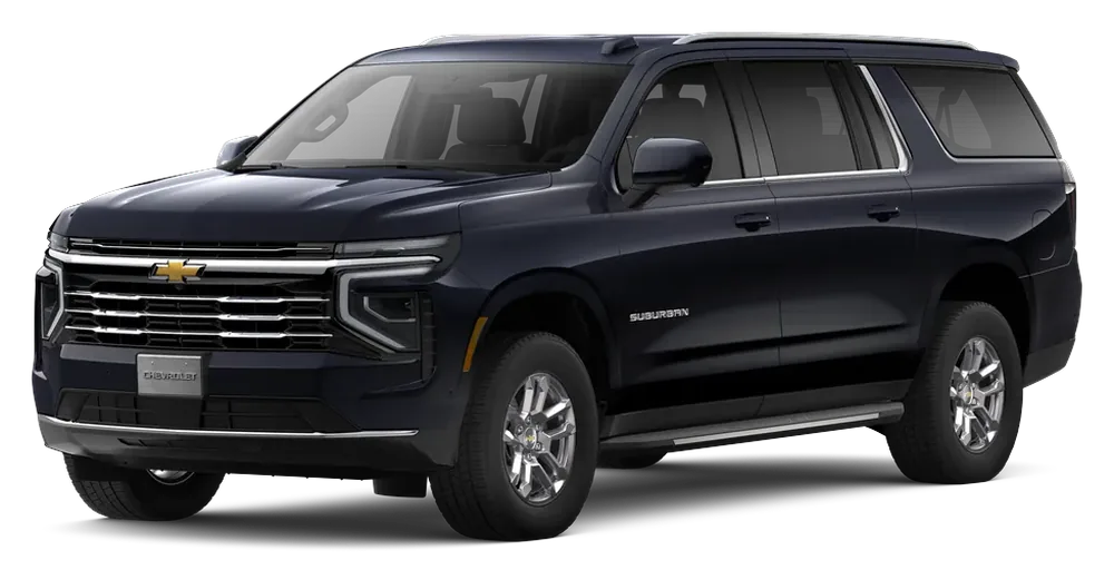 Chevrolet Suburban, vista frontal en diagonal
