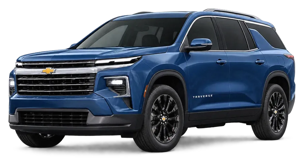 Chevrolet Traverse, vista frontal en diagonal