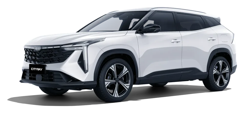 Geely Cityray, vista frontal en diagonal