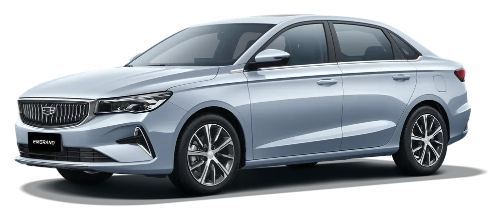 Geely Emgrand, vista frontal en diagonal